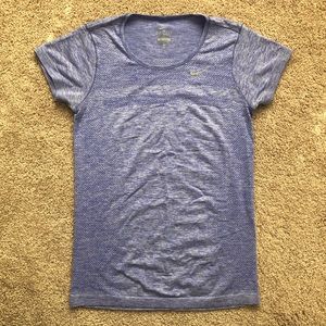 Nike dri fit purple top